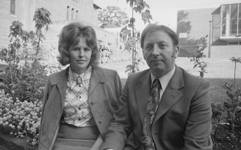 Anne with her then-husband Arthur Scargill in 1975: 'Arthur is lucky to have a gutsy wife like this,' said the Daily Mirror during the 1984-85 strike