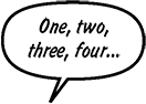 RAINA: One, two, three, four ...